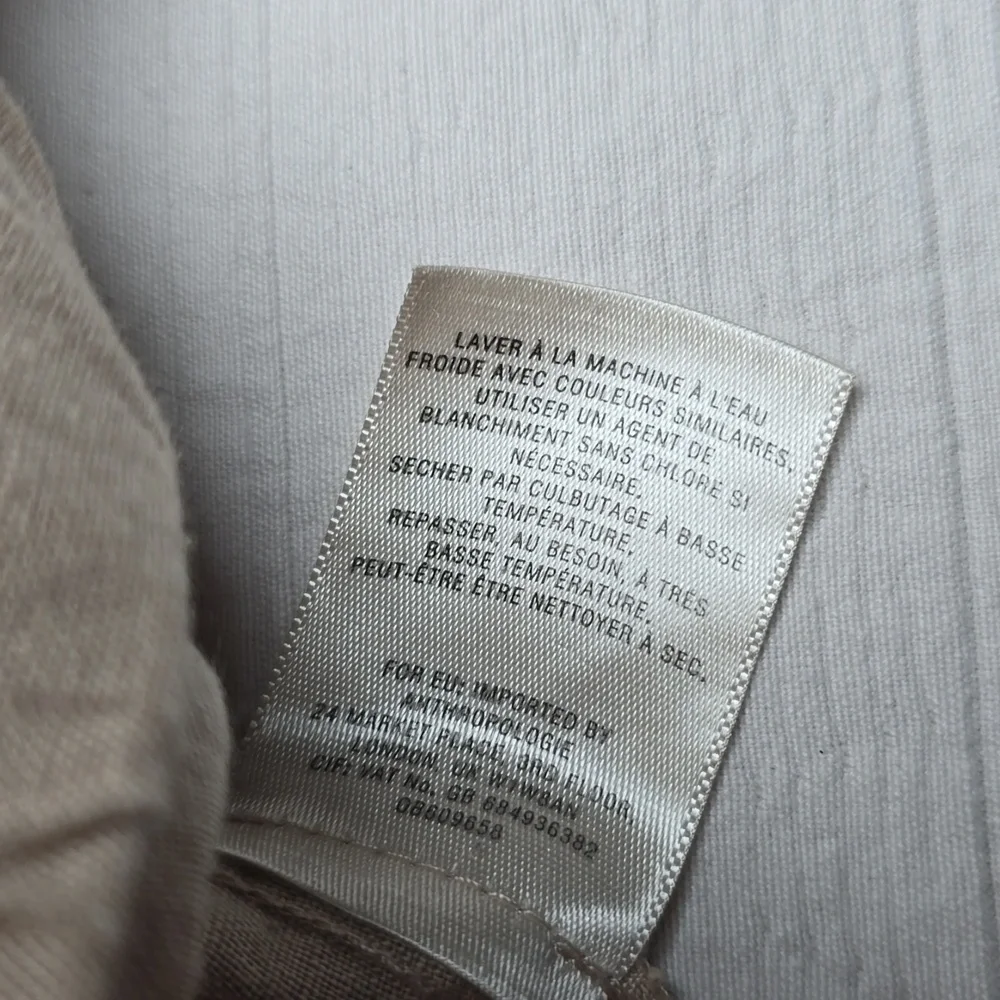 Hei Hei Anthropologie Ronan Camo Cropped Linen Jacket Women's Size S (3mm mark) - Picture 6 of 16